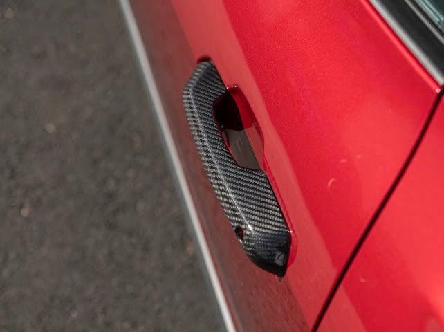 2024-UP FORD MUSTANG S650 | CARBON FIBER DOOR HANDLE COVER